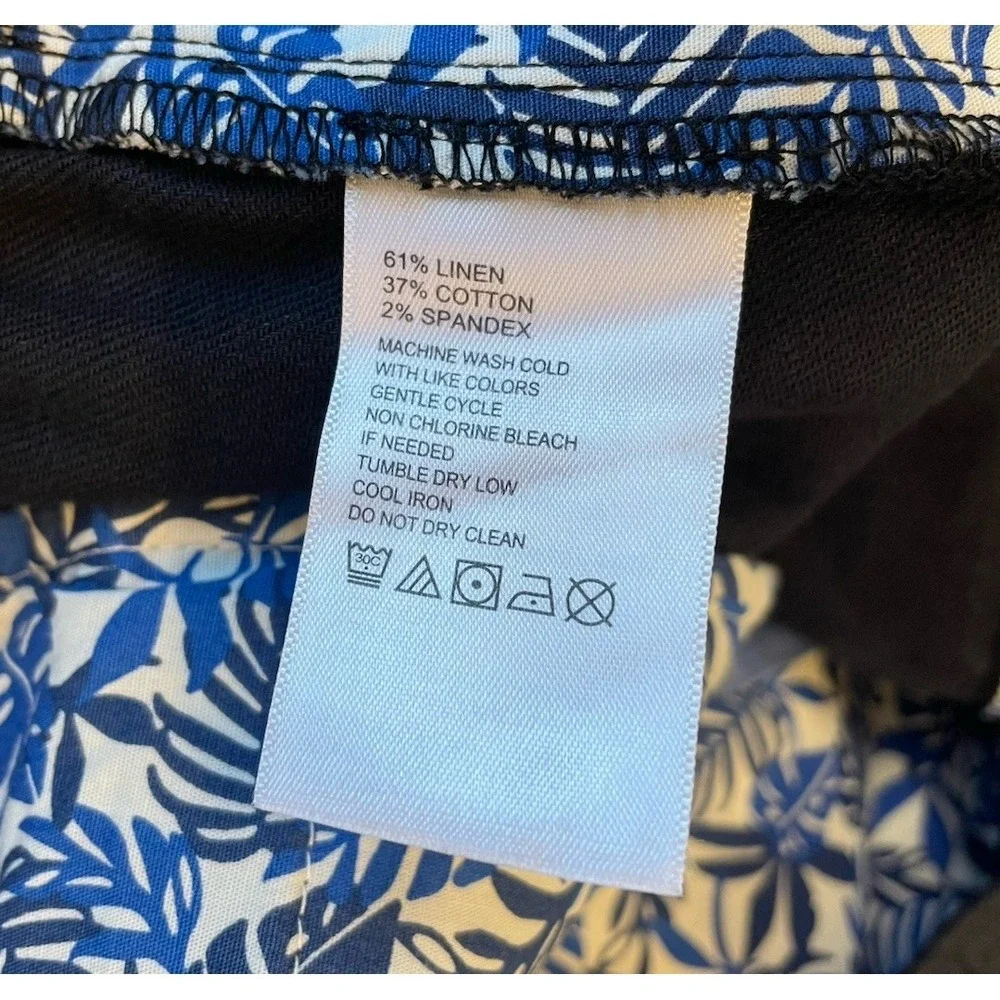 NEW Tommy Bahama Beach Coast Linen Pull On Pants Mens XXL x‎ 30